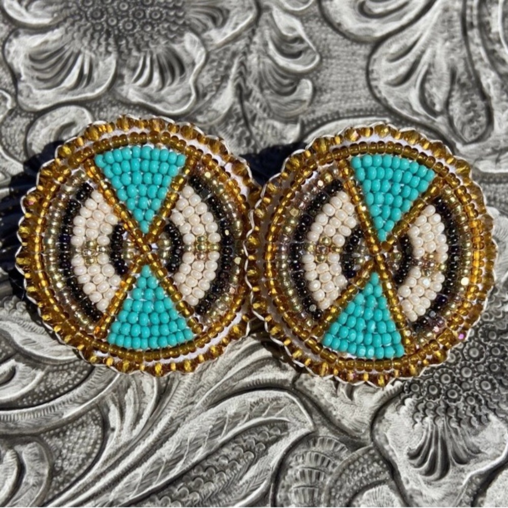 Dine Designs Beaded Earrings